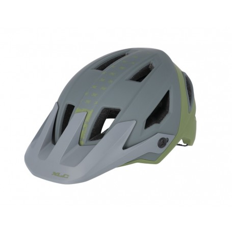 XLC Enduro Helm BH-C31 Größe 58-62cm grün schwarz