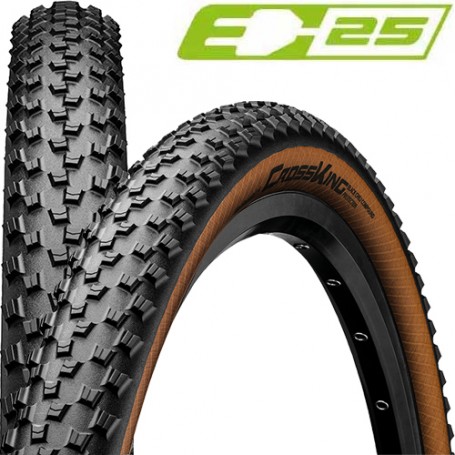 Continental tire Cross King 55-584 27.5" TLR E-25 ProTection folding black amber