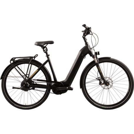 Hercules Futura Pro I-F360+ E-Bike 2021 Women 28 inch black matt frame size 53cm