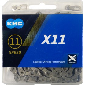 KMC Kette X11 11-fach 118 Glieder grau