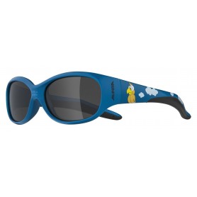 Alpina Sonnenbrille Flexxy Kids Rahmen blau/Pirat gloss, Glas sw, Kat.3