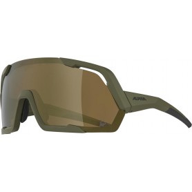 Alpina Sonnenbrille Rocket Q-Lite Rahm.olive matt,Glas bronze,versp.,Kat.3