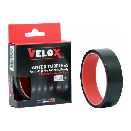 Velox Tubeless Felgenband 25mm Rolle 10m lang