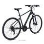 Fuji Traverse 1.7 Disc Fitness Bike 2022 satin black green 19"