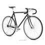 Fuji Feather Single Speed Urban Bike 2022 midnight black frame size 54cm