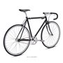 Fuji Feather Single Speed Urban Bike 2022 midnight black frame size 54cm