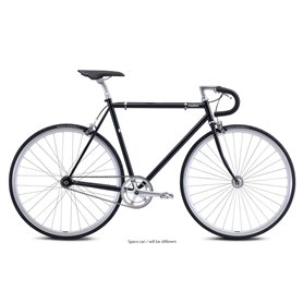 Fuji Feather Single Speed Urban Bike 2022 midnight black frame size 52cm