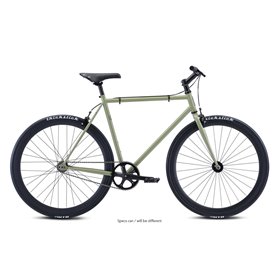 Fuji Declaration Single Speed Urban Bike 2022 khaki green frame size 58cm