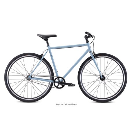Fuji Declaration Single Speed Urban Bike 2022 matte powder blue RH 48cm