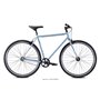 Fuji Declaration Single Speed Urban Bike 2022 matte powder blue RH 60cm