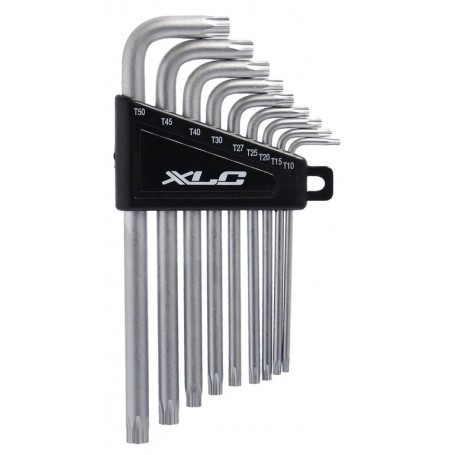 XLC Vielzahn-Schlüsselset TO-S102 10/15/20/25/27/30/40/45/50mm
