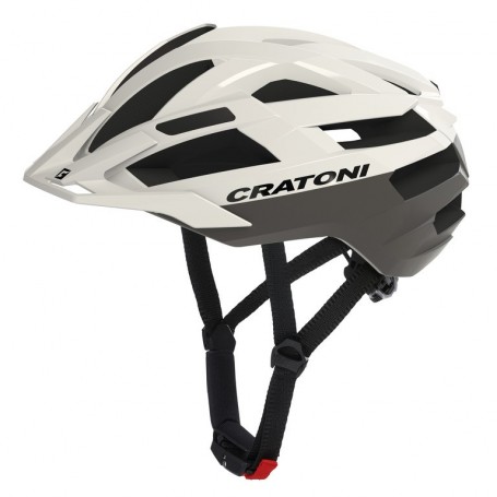 Cratoni Fahrradhelm C-Boost (MTB) weiß matt, Gr. S/M (54-58cm)