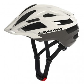 Cratoni Fahrradhelm C-Boost (MTB) weiß matt, Gr. M/L (58-62cm)