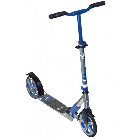 Muuwmi Scooter Deluxe grau/blau, 205mm