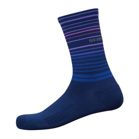 Shimano Original Tall Socks Socken navy purple Größe L-XL (45-48)