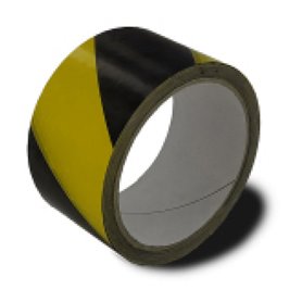 VAR Klebeband AP-84500 50mmx33m schwarz gelb