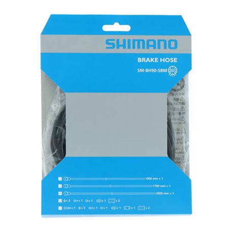 Shimano Bremsleitung DEORE XT SM-BH90-SBM 2000mm schwarz