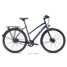 Breezer Beltway 8+ ST City Trekking Bike 2022 satin midnight blue size 56cm