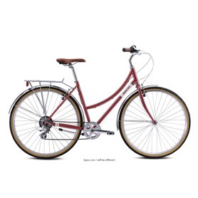 Breezer Downtown EX ST City Trekking Bike 2022 red frame size 46cm