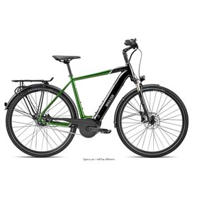 Breezer Powertrip EVO IG 2.3+ E-Bike City Trekking 2022 black green RH 50cm