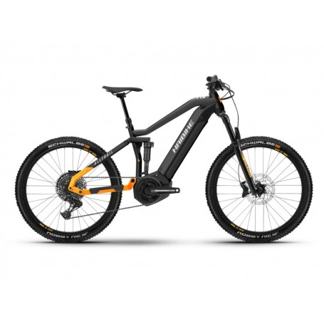 Haibike AllTrail 6 27.5 E-Bike i630Wh 2022 matte gloss black mango size 48cm