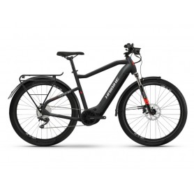 Haibike Trekking 6 High E-Bike i630Wh 2022 matte black red reflex RH 52cm