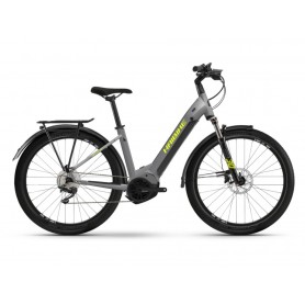 Haibike Trekking 6 Low E-Bike i630Wh 10-Gang 2022 gloss grey neon yellow RH 46cm