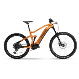 Haibike AllMtn CF 6 E-Bike i600Wh 2022 gloss matte orange black frame size 44cm
