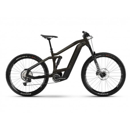 Haibike AllMtn 5 E-Bike i625Wh 2021 black titan matt gloss frame size 44cm