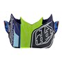 Troy Lee Designs SE4 Helmvisier Speed Team blau gelb