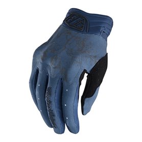 Troy Lee Designs Womens Gambit Handschuhe floral blau Größe XL