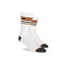 Crankbrothers Icon Socken weiß braun schwarz Größe S/M | 37-42 (EU)
