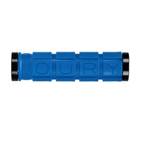 Oury Dual-Clamp Lock-On Griffe 127/32mm blau