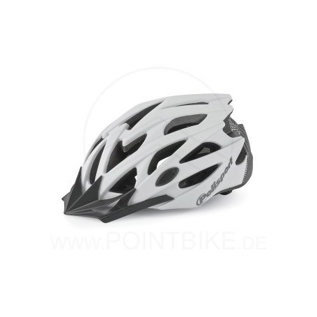 MTB-Helm "Twig", Gr. M, weiß/carbon-matt