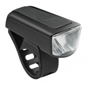 AXA LED-Akkuscheinwerfer Dwn 50 Lux schwarz, inkl. USB Kabel, mit Schalter