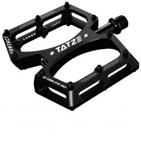 Tatze Pedal CONTACT CNC L Plattform 10 Pins by side schwarz