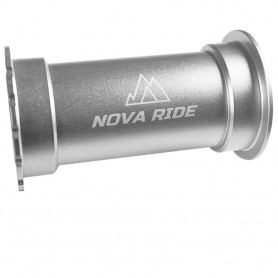 Nova Ride Innenlagerschalen BB86 Shimano 24mm silber