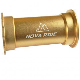 Nova Ride Innenlagerschalen BB86 Shimano 24mm gold