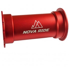 Nova Ride Innenlagerschalen BB86 Shimano 24mm rot