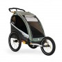 Burley Bicycle-Child-Trailer D`Lite X Single, sage green/ carcoal grey