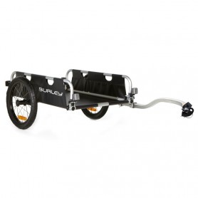 Burley Bicycle-Weight-Trailer Flatbed black