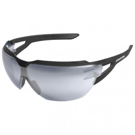 Cratoni Sonnenbrille C-Active photochr. sw matt Glas transp. silber verspiegelt