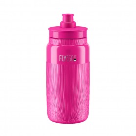 Elite Drinking Bottle FLY TEX transparent-rosa 550ml