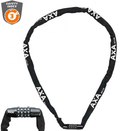 BASTA Chain Lock Rigid Code 120 cm, black