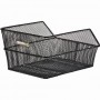 BASIL School/Bag Basket CENTO S fine steel mesh, black