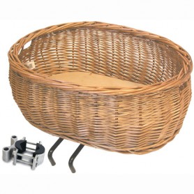 BASIL Dog-Front Basket + Bracket 50x37x20 cm