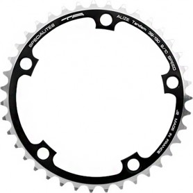 T.A. Chainring Alizé 38 black 130 inner 9/10 speed