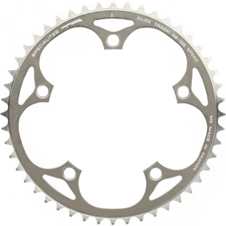T.A. Chainring Alizé 40 silver 130 inner 9/10 speed