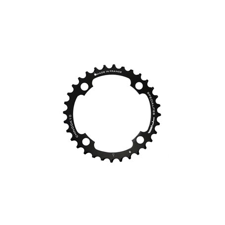 T.A. Chainring Chinook-10 36T black Ø 104 middle