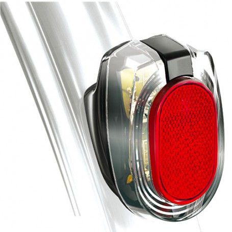 Busch + Müller Taillight SECULA permanent battery operated, Fender